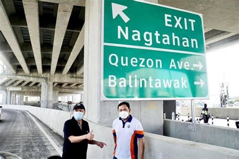 Nagtahan southbound and northbound exits of .